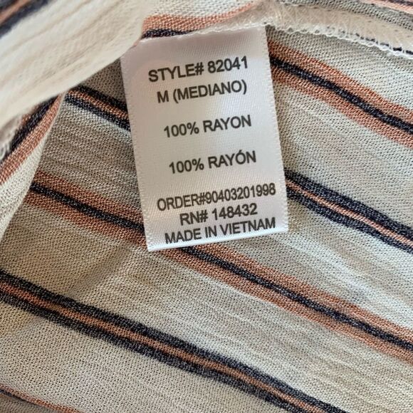 Striped Tube Top Dress - Picture 4 of 5